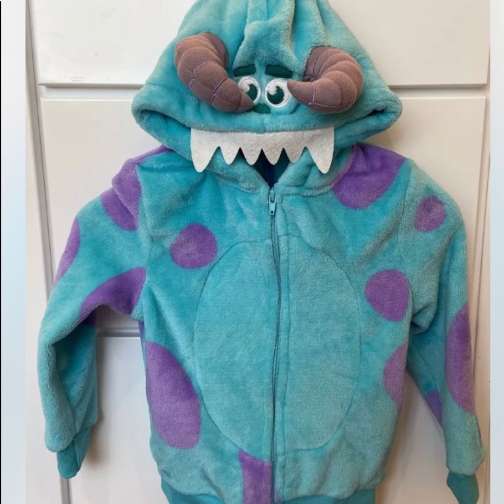 NWT Disney Parks Kids Sulley Jacket/Costume Size S